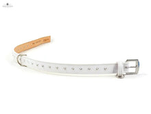 Load image into Gallery viewer, Brie Leather Collar with Single Row Clear Crystals Product vendor