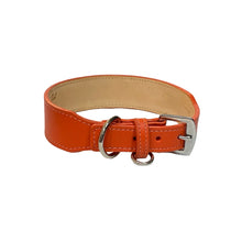 Load image into Gallery viewer, Classic Leather Wide Dog Collar