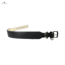 Load image into Gallery viewer, Classic Leather Wide Dog Collar