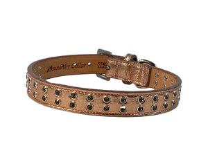 Kaufie Rose Gold Dog Collar