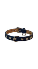 Load image into Gallery viewer, ELVIS Single Row Nickel Studs Leather Dog Collar Product vendor